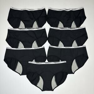 Nalwort Girls/teens Underwear Menstrual Period Panties Leak-Proof Cotton XXL 6pk